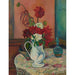 Reprodukcja obrazu Martwa natura z wazonem z kwiatami - Suzanne Valadon