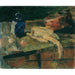 Reprodukcja obrazu Martwa natura z niebieską butelką i upierzonym kurczakiem - James Ensor