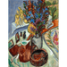 Reprodukcja obrazu Martwa natura z dzbankiem i miską afrykańską - Ernst Ludwig Kirchner