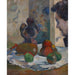 Reprodukcja obrazu Martwa natura z profilem Lava - Paul Gauguin