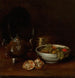 Martwa natura z imbrykiem i owocami - William Merritt Chase — widok dzieła