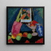Martwa natura z fioletową miską - Alexej von Jawlensky — oprawiony obraz na ścianie