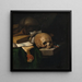 martwa natura vanitas - Pieter Van Der Willigen — oprawiony obraz na ścianie