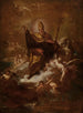 L'Apothéose d'un saint évêque - Szkoła Neapolitańska — widok dzieła