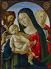 Matka Boska z Dzieciątkiem z świętym Janem Chrzcicielem i świętą Marią Magdaleną - Neroccio di Bartolomeo de' Landi — widok dzieła