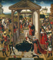 L'Adoration des Mages - École néerlandaise — widok dzieła