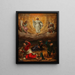 La Transfiguration du Christ - École néerlandaise — oprawiony obraz na ścianie