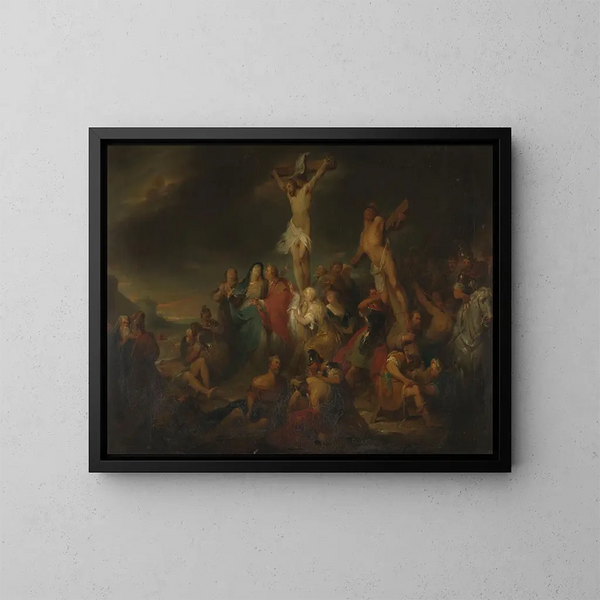 Calvaire - Nicaise De Keyser — oprawiony obraz na ścianie