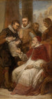Malarze Matthijs i Paul Bril w Rzymie - Nicaise De Keyser — widok dzieła