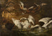 Cygnes et chiens - Nicasius Bernaerts — widok dzieła