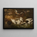 Cygnes et chiens - Nicasius Bernaerts — oprawiony obraz na ścianie