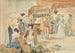 La Place du Marché - Nicholas Condy — widok dzieła