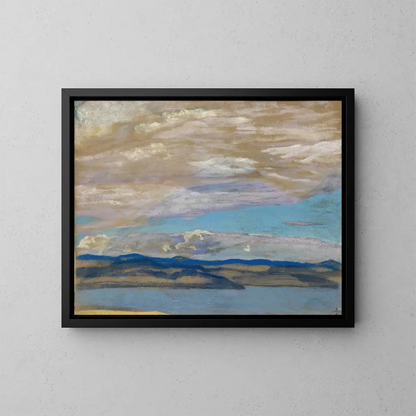 Wyspy - Nicholas Roerich — oprawiony obraz na ścianie