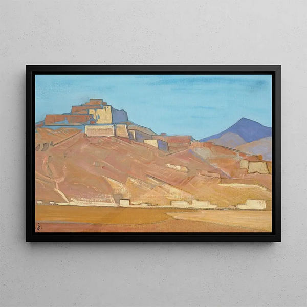 Sanktuaria i cytadeli - Nicholas Roerich — oprawiony obraz na ścianie