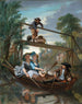 Les pêcheurs - Nicolaas Verkolje — widok dzieła
