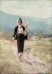 Wieśniaczki z kołatką - Nicolae Grigorescu — widok dzieła