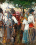 Scena z targu - Nicolae Vermont — widok dzieła