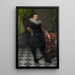 Portret mężczyzny - Nicolaes Eliasz Pickenoy — oprawiony obraz na ścianie
