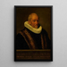Portret Henricusa van Zijl 1545-1627 - Nicolaes van Borculo — oprawiony obraz na ścianie