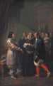 monarchii absolutnej przypisanej Frederikowi III w 1660 roku - Nicolai Abildgaard — widok dzieła
