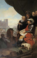 Frederik II zbudował zamek Kronborg w Elsinore - Nicolai Abildgaard — widok dzieła