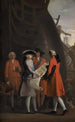 Budowa nabrzeża w Kopenhadze za panowania Christiana VI - Nicolai Abildgaard — widok dzieła