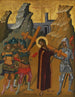 Le Christ portant la croix - Nicolaos Tzafouris — widok dzieła
