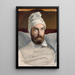 Portret Augusta Hesse 1795-1869 malarza historycznego członka Instytutu - Nicolas Auguste Galimard — oprawiony obraz na ścianie