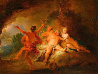 Bacchanales - Nicolas Bertin — widok dzieła