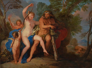 Herkules i Dejanira - Nicolas Bertin — widok dzieła