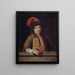 Portret Emmanuela de Coulanges 1633-1716 pistolecza i chansonniera - Nicolas Colombel — oprawiony obraz na ścianie
