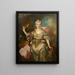 Portret Marie-Antoinette Hereford - Nicolas de Largillierre — oprawiony obraz na ścianie