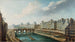 Le Louvre, le Pont-Neuf et le Quai des Orfèvres vus du Quai des Grands-Augustins - Nicolas Jean-Baptiste Raguenet — widok dzieła