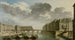 Le Quai des Ormes, obecny quai de l'Hôtel de Ville, most Marie i wyspa Saint-Louis - Nicolas Jean-Baptiste Raguenet — widok dzieła
