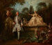 portretowy aktora Grandval - Nicolas Lancret — widok dzieła
