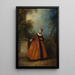 La Belle Grecque - Nicolas Lancret — oprawiony obraz na ścianie