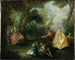 Le Balancement - Nicolas Lancret — widok dzieła