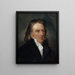 Portret przypuszczalny François de Boissy d'Anglas 1756-1826 polityk - Nicolas Louis François Gosse — oprawiony obraz na ścianie