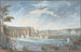 Krów i perspektywa Zamku Chenonceaux - Nicolas Marie Ozanne — widok dzieła