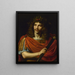 Molière 1622-1673 w roli Cezara z "Śmierci Pompei" - Nicolas Mignard — oprawiony obraz na ścianie