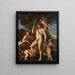 Bacchus Apollon - Nicolas Poussin — oprawiony obraz na ścianie