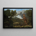 Orion ślepy szukający wschodzącego słońca - Nicolas Poussin — oprawiony obraz na ścianie