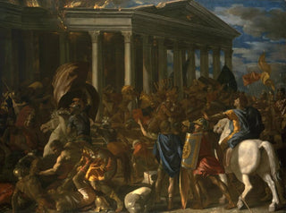 Nicolas Poussin - The Destruction And Sack Of The Temple Of Jerusalem.webp