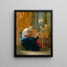 Rodzina Święta - Nicolas Poussin — oprawiony obraz na ścianie