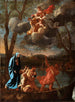 Powrót Świętej Rodziny do Nazaretu - Nicolas Poussin — widok dzieła