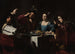 Scena bankietowa z lutnistą - Nicolas Tournier — widok dzieła