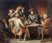 Partie de cartes - Nicolas Toussaint Charlet — widok dzieła