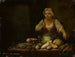 Cuisinier nettoyant des légumes - Nicolas Walraven van Haeften — widok dzieła