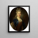 Portret kobiety - Nicolas de Largillière — oprawiony obraz na ścianie