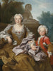 Madame Bertin i jej syn Balthazar Bruno - Nicolas de Largillière — widok dzieła